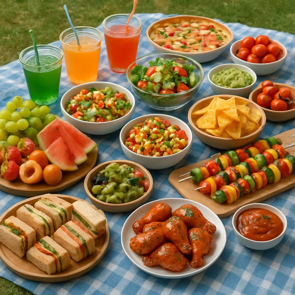 Catering na pikniki i targi - jak zaplanować menu, które zachwyci uczestników wydarzeń plenerowych i branżowych
