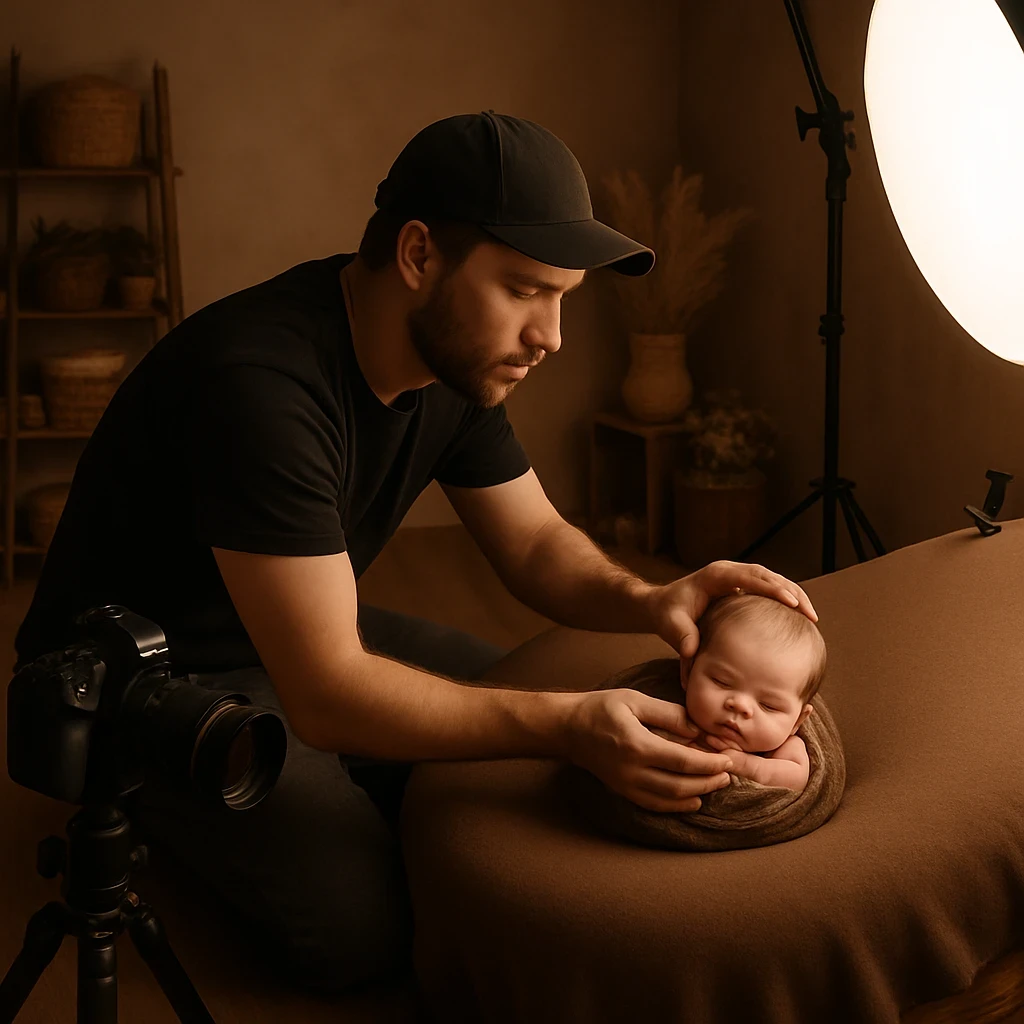 Jak wykonuje się profesjonalną fotografię noworodkową w Warszawie?